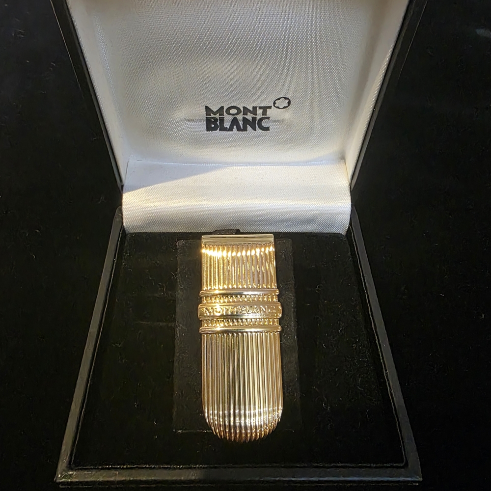 Montblanc Gold Vermeil/ 925 Silver Money Clip. Made In Germany (NWT) - Picture 15 of 17